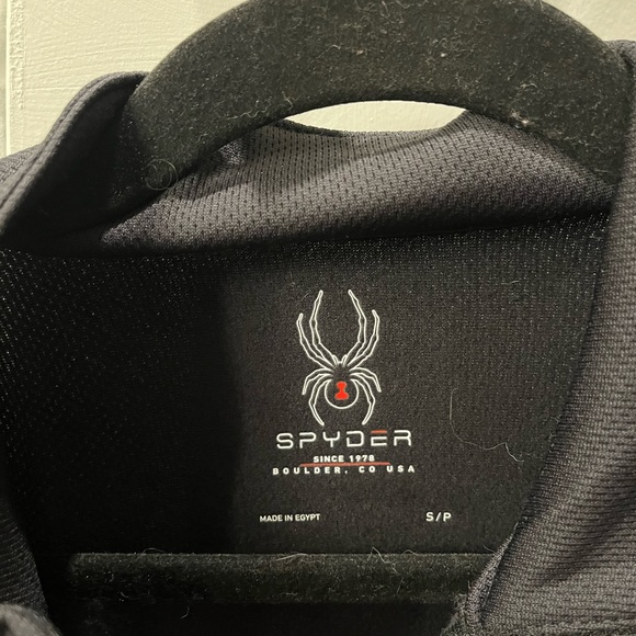 Spyder women's ski base half zip black small new - Picture 2 of 3